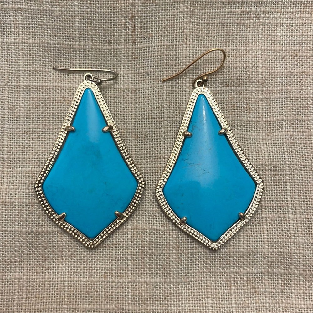 Kendra Scott turquoise earrings